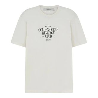 Golden Goose T-shirt - - Tops - Uomo - Bianco - M