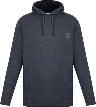Firetrap Hoodie met trekkoord voor heren (Houtskool mergel)