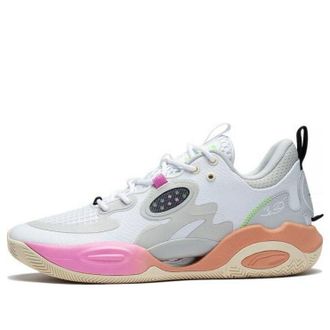 Li-Ning Wade All Day 7 White Smoke Grey Pink ABPT007-6