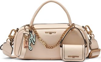 Karl Lagerfeld Zaylia Mini Crossbody in Brie at Nordstrom