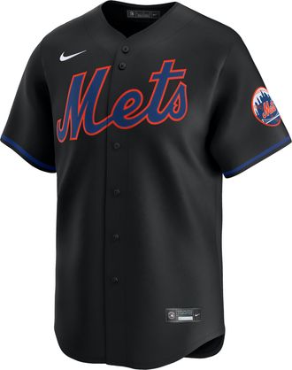 Nike New York Mets Nike Mens Dri-FIT ADV MLB Limited Jersey in Black | LM25NMA1NME-1U2