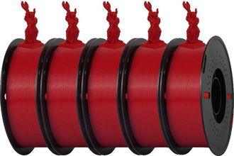 OEM Filamento Para Impresi&oacute;n 3d, Alta Resistencia, Baja Contracci&oacute;n, 5 Rollos De Petg Rd