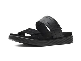 Ecco Soft Two Band Womens Sandals Black : EU 41 (US Womens 10-10.5) M, Leather