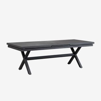 Sklum Sklum - Mesa De Comedor Rectangular Extensible En Aluminio Karena