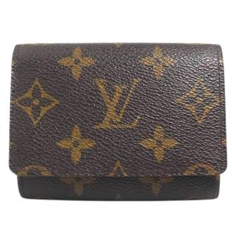 Louis Vuitton Pre-owned Card Case - unisex - Pre-owned - Bruin - Maat: ONE Size