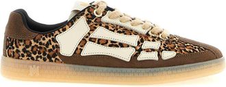 Amiri Leopard Pacific Bones Sneakers