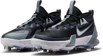 Nike Mens Nike Force Zoom Trout 9 Elite FB2906-001 Black Baseball Cleats RHS7022