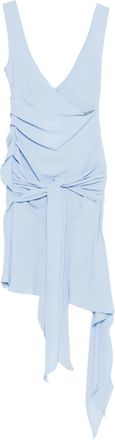The Attico Abito corto con scollo a V - Blu