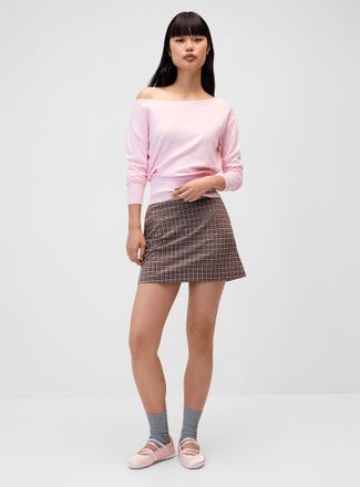 Twik Womens Striped straight miniskirt