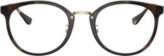 Ray-Ban Glasses, unisex, Brown, Size: 49 MM Optical Frame