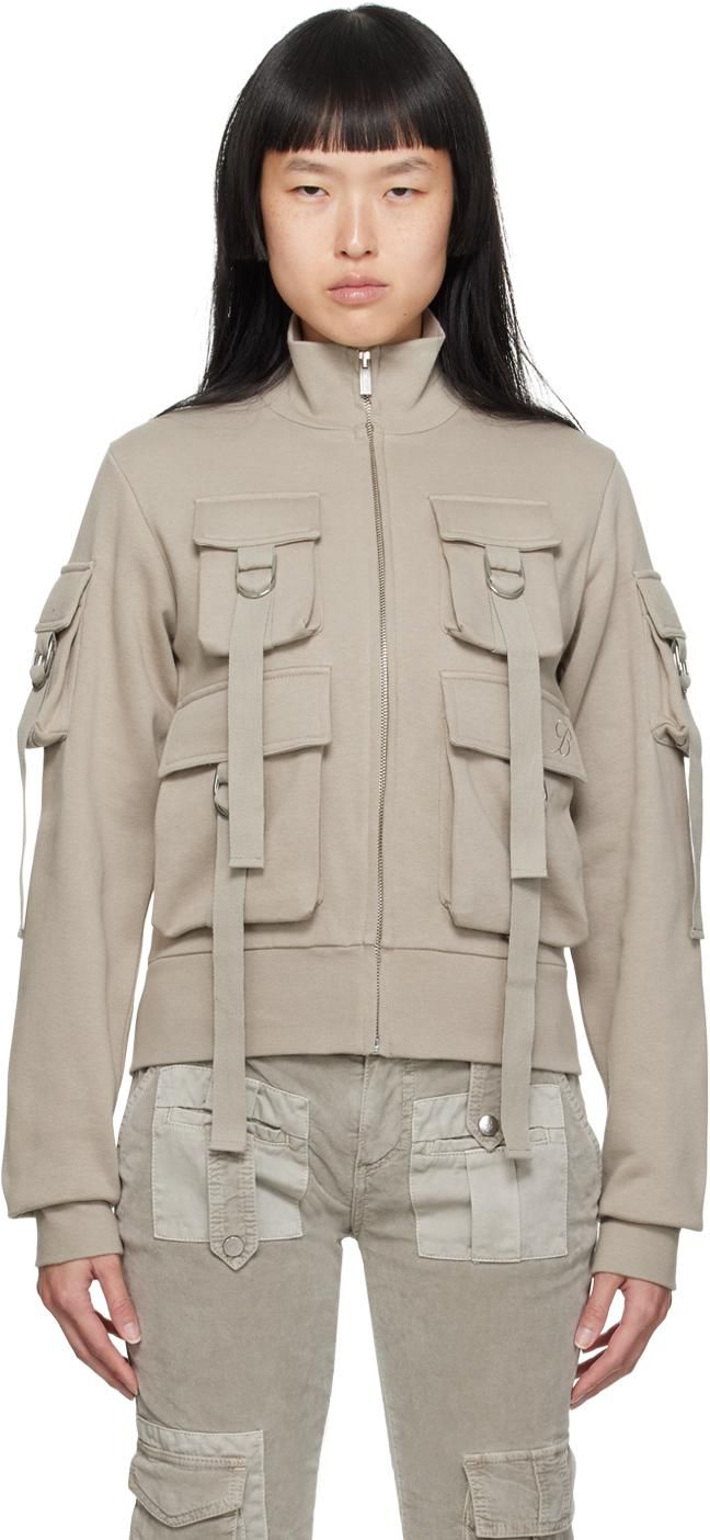 2M602A Jacket N0979 BLUMARINE Grey Woman ジャケット