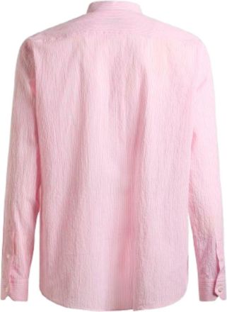 Etro Mens Shirt Pink Cotton