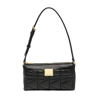 Karl Lagerfeld Shoulder Bags, female, Black, Size: ONE SIZE Kuilt Small Shoulder Bag