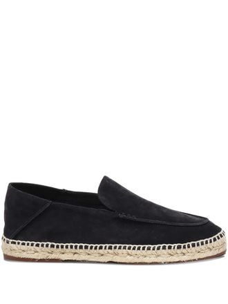 Loro Piana Espadrilles in pelle scamosciata - Blu