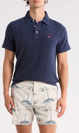 Brooks Brothers Terry Cotton Polo in Navy Blazer at Nordstrom Rack, Size X-Large