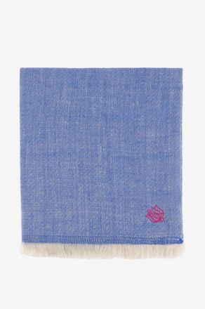 Pink Maharani Schal aus Kaschmir Double Weave