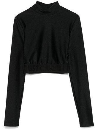 Just Cavalli crop top - Black