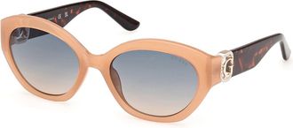 Guess GU00104 57P Womens Sunglasses Brown Size 56