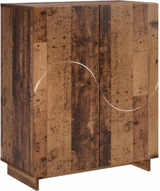 vidaXL Armario Zapatero 73 X 38 X 87,5 Cm Madera De Ingenier&iacute;a Vidaxl