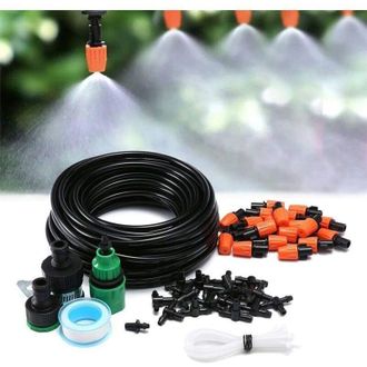 OEM Kit De Riego Por Goteo Para Jard&iacute;n Crezuo De 55 Piezas, Sistema De Riego Autom&aacute;tico Para Plantas De Patio Con Boquilla Ajustable Para Macizos De Flore