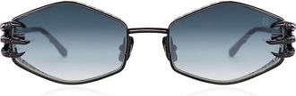 Anna-Karin Karlsson CLAW PLUME Black Womens Sunglasses Black Size 58