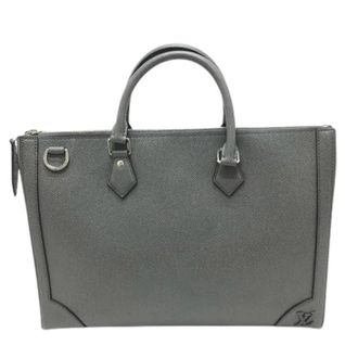 Louis Vuitton Pre-owned Taiga Briefcase - Heren - Vintage Handtas - Grijs - ONE Size - Leer - Vintage