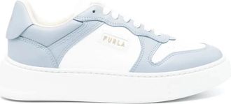Furla Zilveren Veterschoenen Trainers - Dames - Sneakers - Grijs - 39 EU - Schoenen