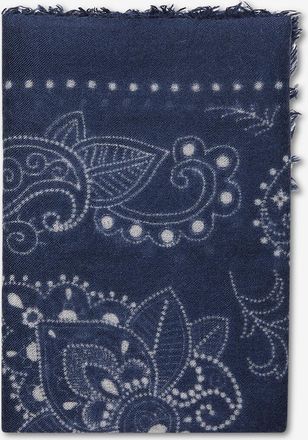 Mala Alisha Kaschmirtuch mit Bandanaprint Como