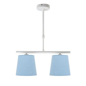 Fabrilamp Fabrilamp - Lampara Consciencia 2xe14 Celeste Regx39x16 Cm