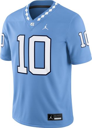 Nike Jordan Mens Drake Maye North Carolina Mens Jordan Brand Dri-FIT College Game Jersey in Blue | JC2F08B2CPU-5H1