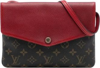 Louis Vuitton Pre-owned Cross Body Bags, female, Brown, Size: ONE SIZE Pre-owned The Twice