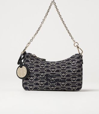 Emporio Armani Borsa Emporio Armani in canvas con logo jacquard