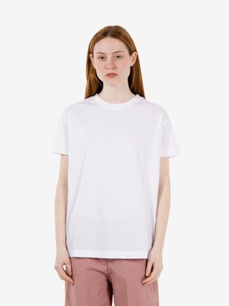 SOLOTRE T-shirt oversize bianca