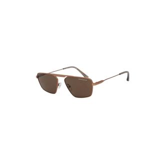 A|X Armani Exchange Ax2059S Zonnebril - unisex - Accessoires - Bruin - Maat: 56 MM
