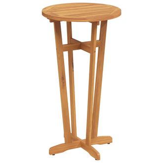 vidaXL Mesa Alta De Jard&iacute;n Madera Maciza De Acacia &Oslash;60x105 Cm Vidaxl