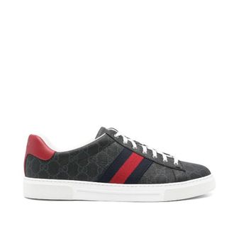 Gucci Heren, Schoenen, Zwart, Maat: 42 1/2 EU Flanel