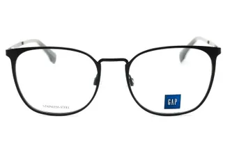GAP VGP007 Metal Round Eyeglasses - Black