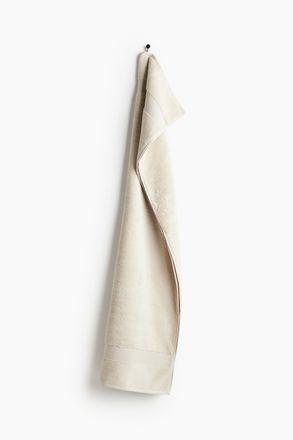 H&M Badehandtuch aus weichem Frottee - Beige