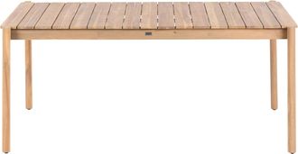 Beliani Tavolo Da Giardino In Legno Di Acacia Per 6 Persone 180 X 100 Cm Manado