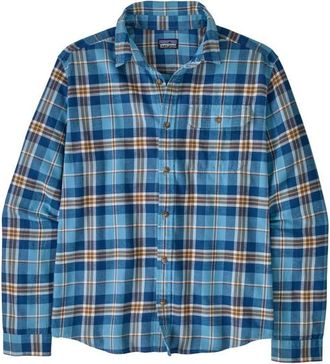 Patagonia L/S LW Fjord Flannel Shirt Hemd f&uuml;r Herren | blau