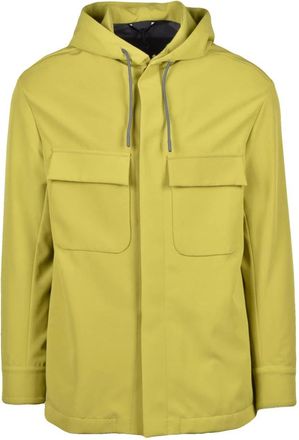 Hev&ograve; Corato Regenjas - Heren - Regenjassen - Groen - M - Polyester - Jassen