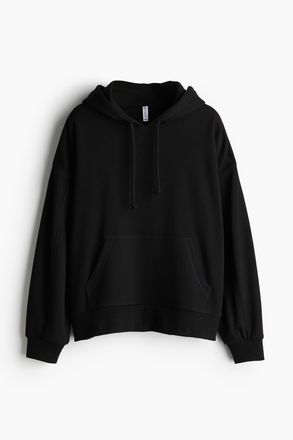 H&M Oversized Hoodie - Schwarz