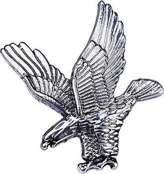 Generic Eagle Brooch Pin, Animal Button Badge for Clothes Shirt Hat Cap Bag Multicoloured