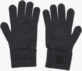 Givenchy Wool Gloves with Logo size Unica