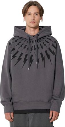 Neil Barrett Uomo, Felpe, Grigio, M, new