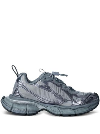 Balenciaga mesh panel sculpted sole trainers - Grijs