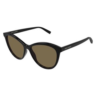 Saint Laurent Sunglasses, unisex, Black, Size: 57 MM SL 456