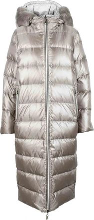DIEGO M Short Down Jacket - Grey