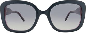 Marc Jacobs Dark Grey Shaded Square Ladies Sunglasses MARC 625/S 0ZI9/9O 54