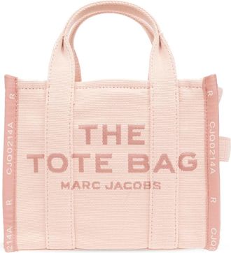 Marc Jacobs Jacquard Small The Tote Bag Shopper - Dames - Shoppers - Roze - ONE Size - Katoen - Tassen